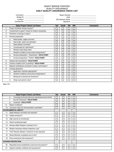 paint qc test|paint quality conformance checklist.